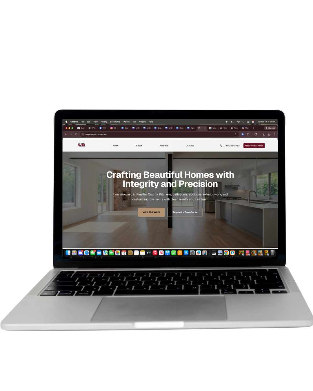 Trades & More website